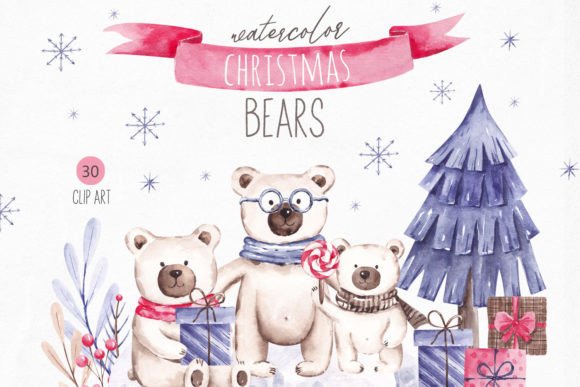 Christmas Bears Clipart: A Designer's Stitch-Test Review