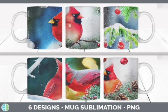 Christmas Cardinals Mug Sublimation Co: A Review for Designers