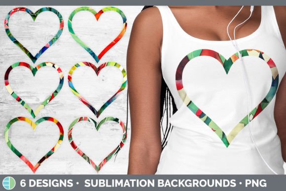 Christmas Heart Frame Clipart for Modern Illustrations