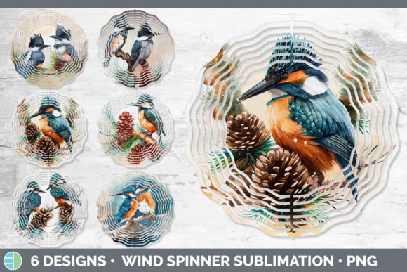 Christmas Kingfisher Wind Spinner Subl: A Review for Sellers of Illustrations