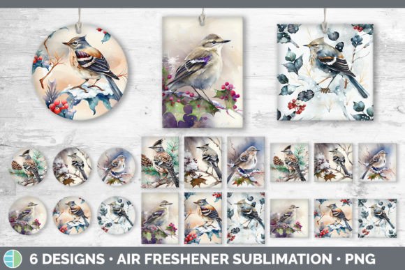 Christmas Mockingbird Air Freshener Su Illustrations Review