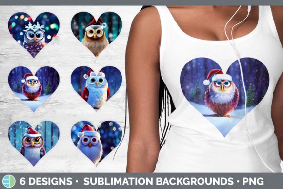 Christmas Owl Hearts Clipart Sublimati: A Review for Digital Sellers
