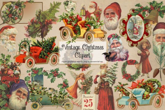 Vintage Christmas Clipart: A Designer's Stitch-Test Review
