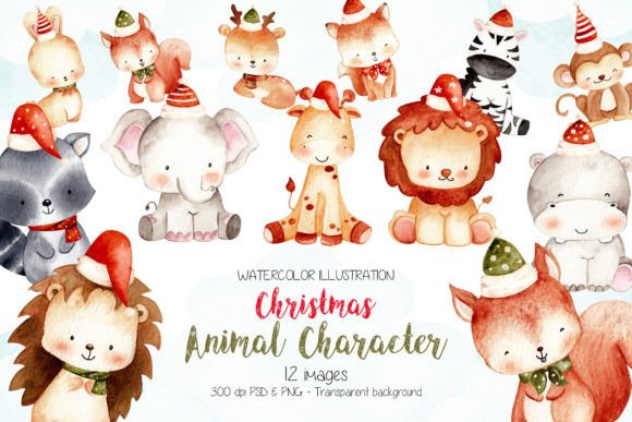 Watercolor Christmas Animal Embroidery Design Review